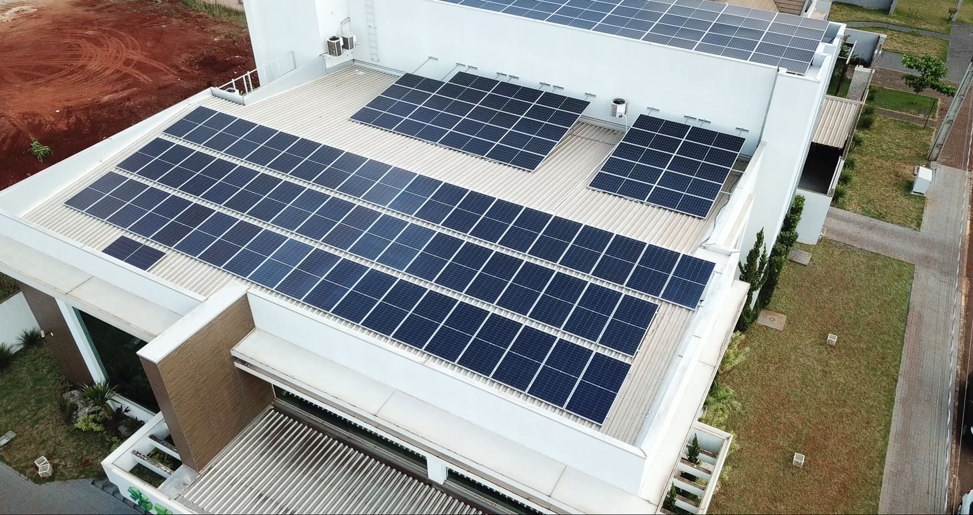 Geração de energia solar contribui com o desenvolvimento de construções sustentáveis